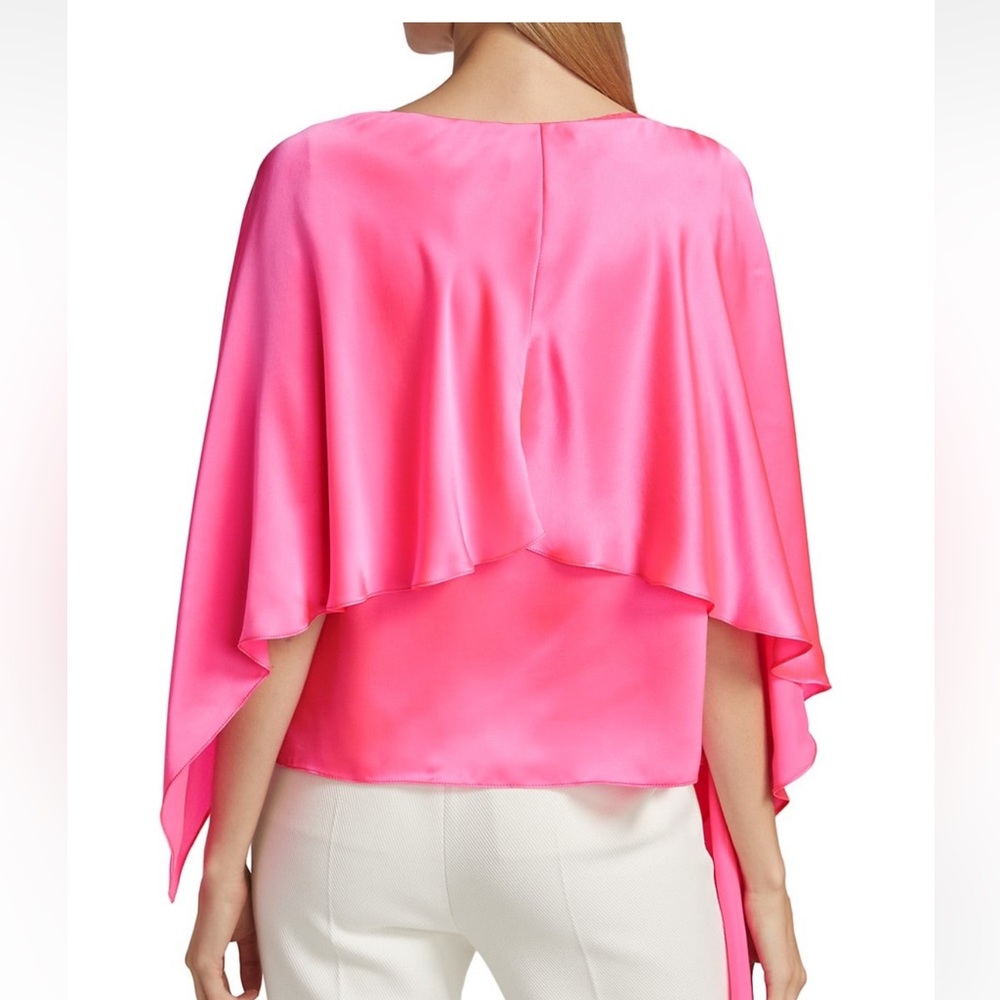 NEW Halston
Dahlia Draped Charmeuse Top - Picture 9 of 10